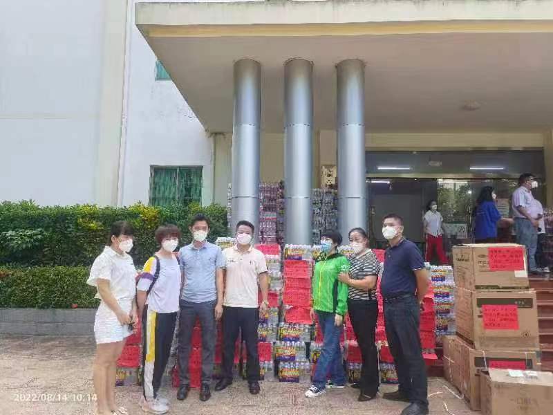 海南榮之星照明有限責任公司為抗疫一線捐助物資